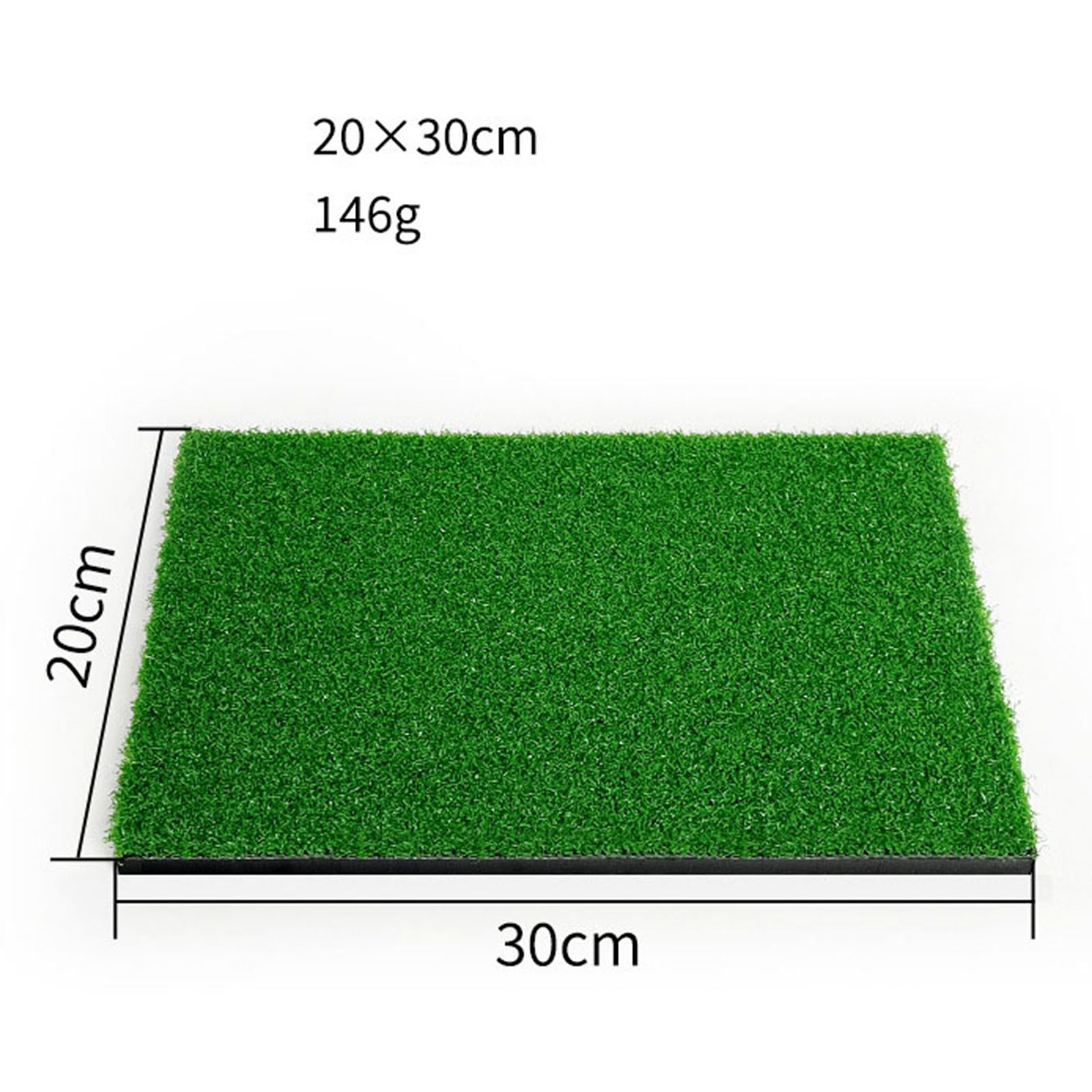Practice Equipment For Golf - Tappetino da Golf Verde 20cmx30cm Sostituibile,