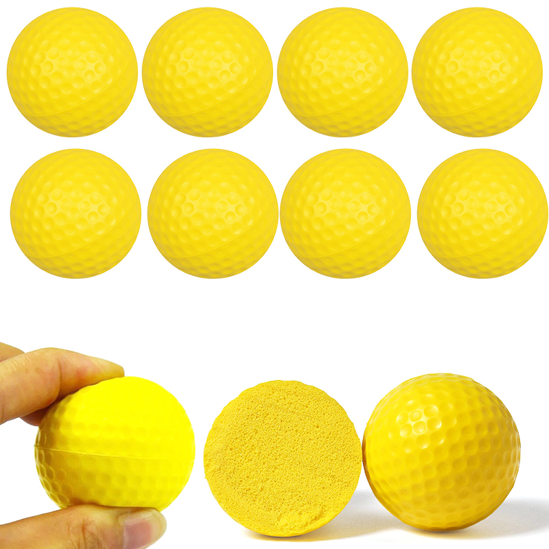 Practice Equipment For Golf - 6/12 Palline da Golf Gialle in