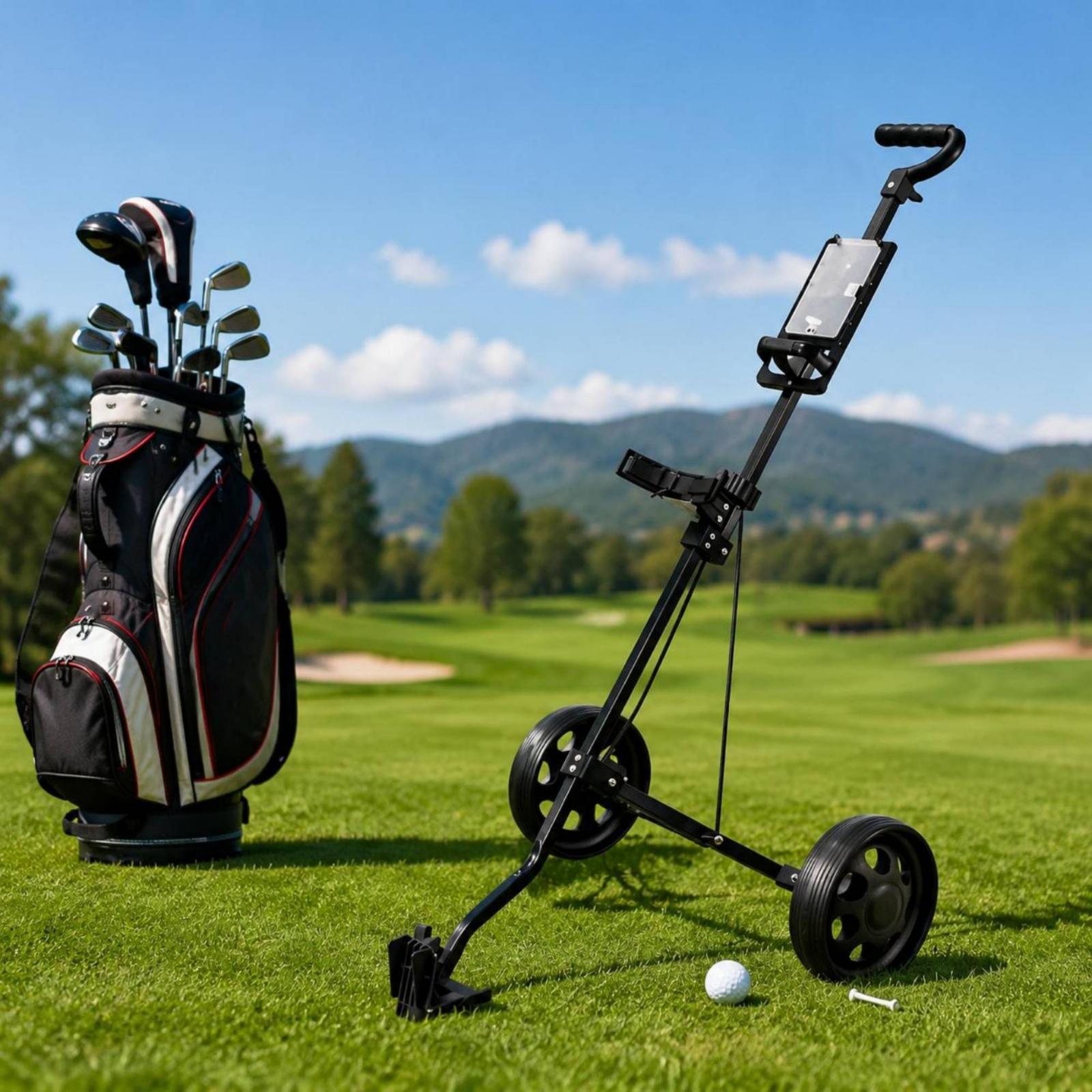 Carrello da Golf Pieghevole a  - Practice Equipment For Golf recensione e prezzo
